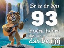 93 jaar leeuw muziekaal