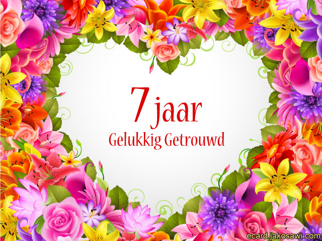 07 jaar gelukkig getrouwd 1301