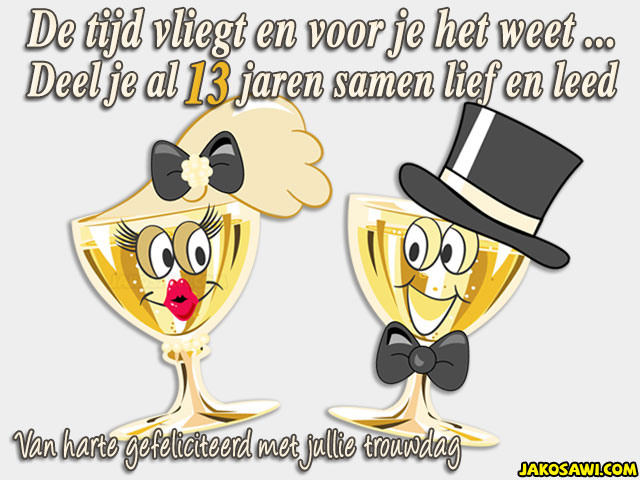 13 jaar lief en leed