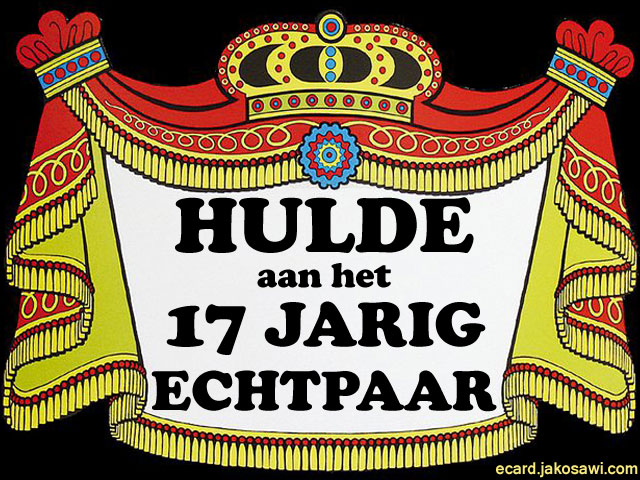 17 jaar hulde