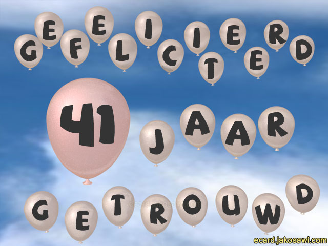 41 jaar ballon lucht