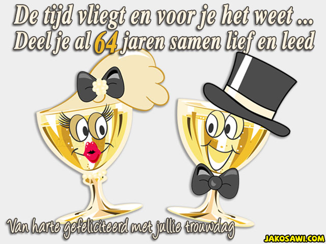 64 jaar lief en leed