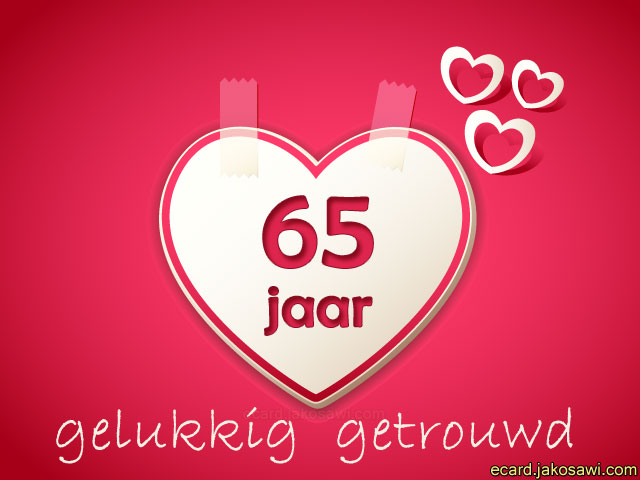 65 jaar liefde