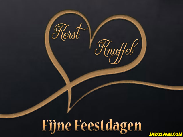 kerst knuffel 2301